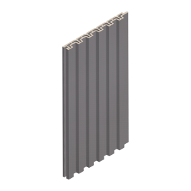 Стеновая панель UltraWood NEXT WPC 002 GR (11х118х2900 мм.) Серая-foto5