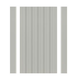 Стеновая панель UltraWood NEXT WPC 002 WH (11х118х2900 мм.) Белая-foto3