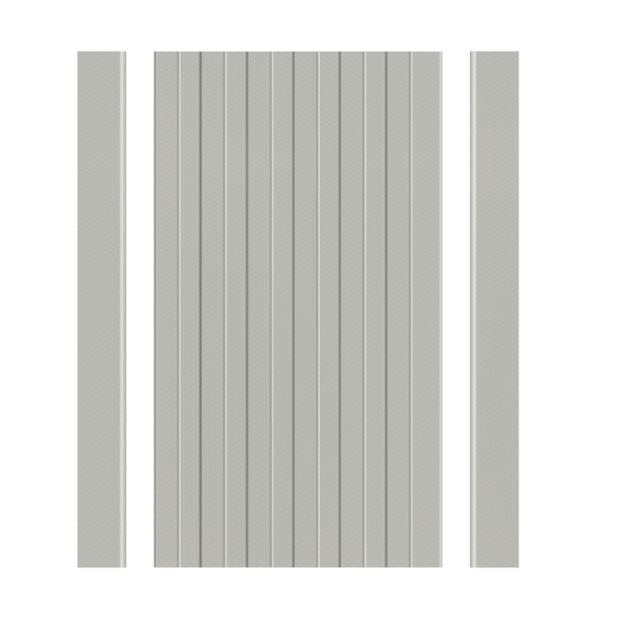 Стеновая панель UltraWood NEXT WPC 002 WH (11х118х2900 мм.) Белая