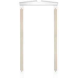 Марс Капитель до 1000 мм, карниз и 2 пилястры (Арка) Марс Капитель до 1000 мм, карниз и 2 пилястры (Арка)