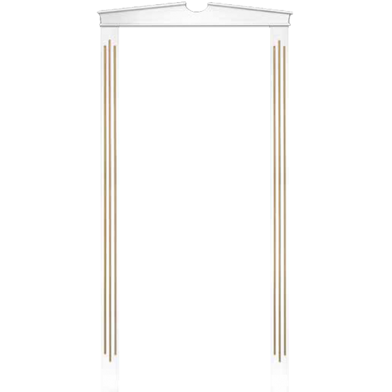 Марс Капитель до 1000 мм, карниз и 2 пилястры (Арка) Марс Капитель до 1000 мм, карниз и 2 пилястры (Арка)