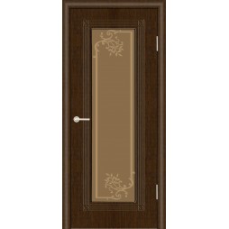 Межкомнатная Дверь (ЧФД) ПР-35 Стекло Бронза