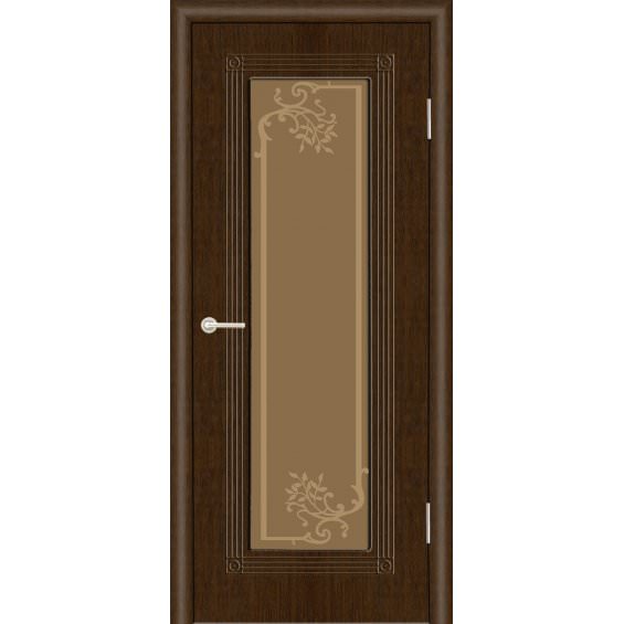 Межкомнатная Дверь (ЧФД) ПР-35 Стекло Бронза