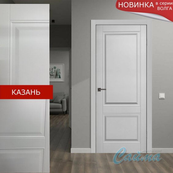 Казань ПГ - Межкомнатная Дверь Волга Эмаль Арктика