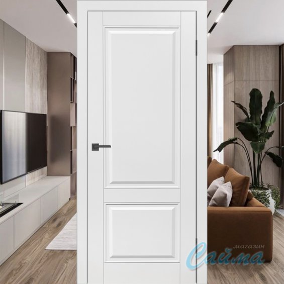 Казань ПГ - Межкомнатная Дверь Волга Эмаль Арктика