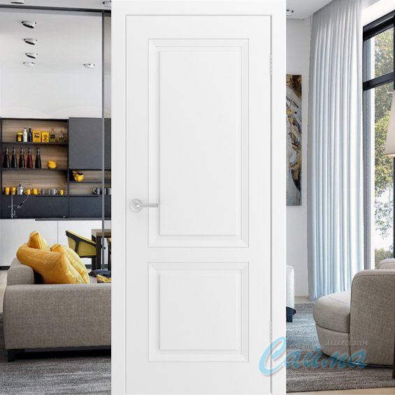 НОВА ПГ - Межкомнатная Дверь Грэйс Эмаль Арктика
