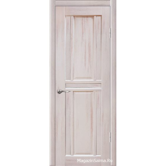 Межкомнатная Дверь Геона. Дуэт 5 Остекленная Триплекс с Тканью