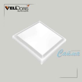 Квадрат Velldoris Эмаль Малый Белый 80х 80х16