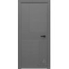 Фьюжн (Fusion) ПДГ (Шпон) Grigio (Ral 7015) - Межкомнатная Дверь Двери Регионов - Фото №2