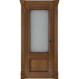 Корсика ПДО (Шпон) Дуб Patina Antico - Межкомнатная Дверь Двери Регионов