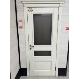 Афродита ПДО (Массив) Эмаль Слоновая Кость - Межкомнатная Дверь Ока-foto3
