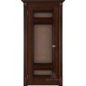 Рим ПДО (Шпон) Кристалл 3 Красный Коньяк - Межкомнатная Дверь Porte Vista