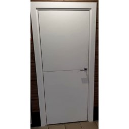 Тамбурат (Tamburat) Аляска Суперматовая Черная Кромка - Межкомнатная Дверь Uberture-foto3