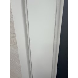 Бельканто (Belkanto) 1 ПДГ (Массив) Эмаль Белая - Межкомнатная Дверь Vi Lario-foto3