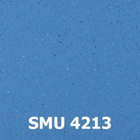 Гомогенный коммерческий линолеум LG Hausys Unite SMU 4213 синий