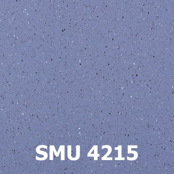 Гомогенный коммерческий линолеум LG Hausys Unite SMU 4215 синий