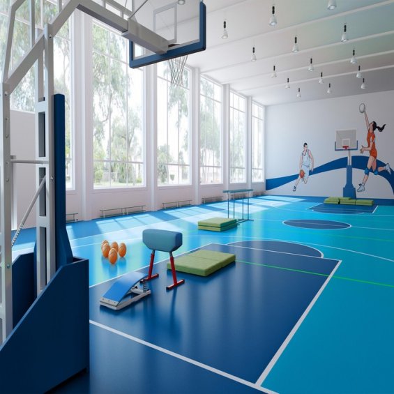 Линолеум OMNISPORTS ACTION 65 COLD BEECH Линолеум OMNISPORTS ACTION 65 COLD BEECH