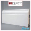 Белый плинтус МДФ Deartio U103-150 (16х150х2050)